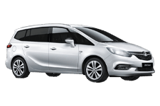 Car Hire Didsbury - Vauxhall Zafira 7-Seater - Minibus hire Didsbury